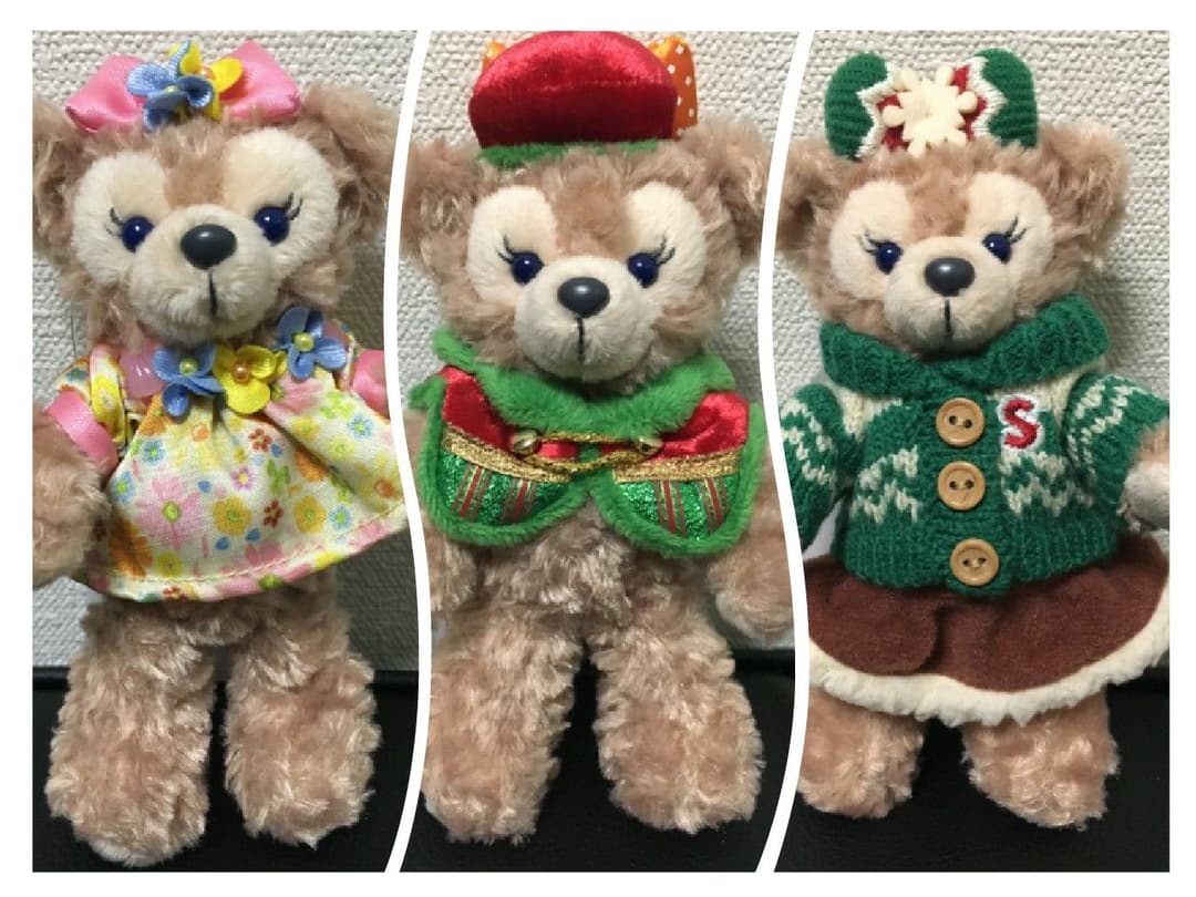 ダッフィー&シェリーメイの7体セット  タグ付き未使用！