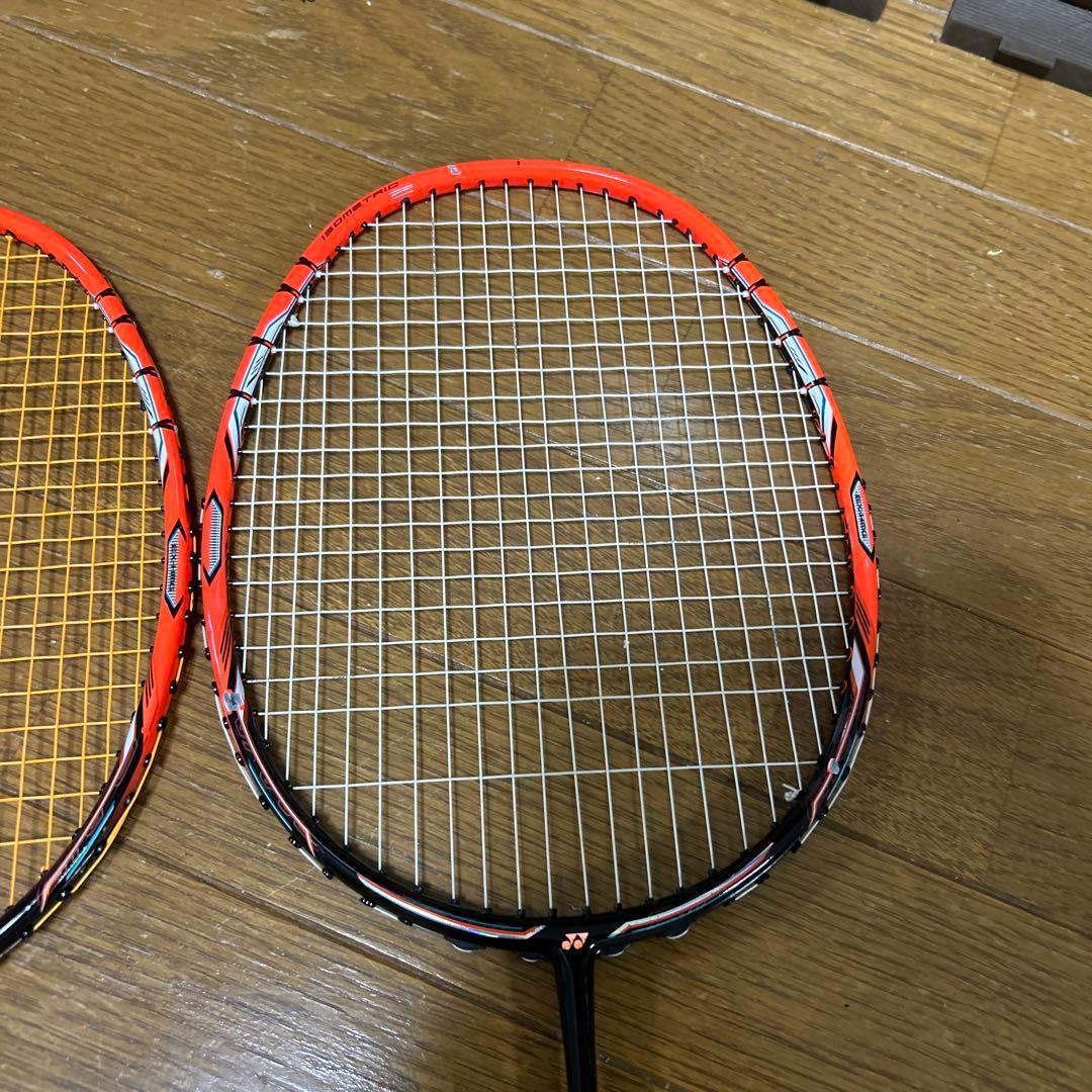 バドミントンラケット 2本セット 引退品