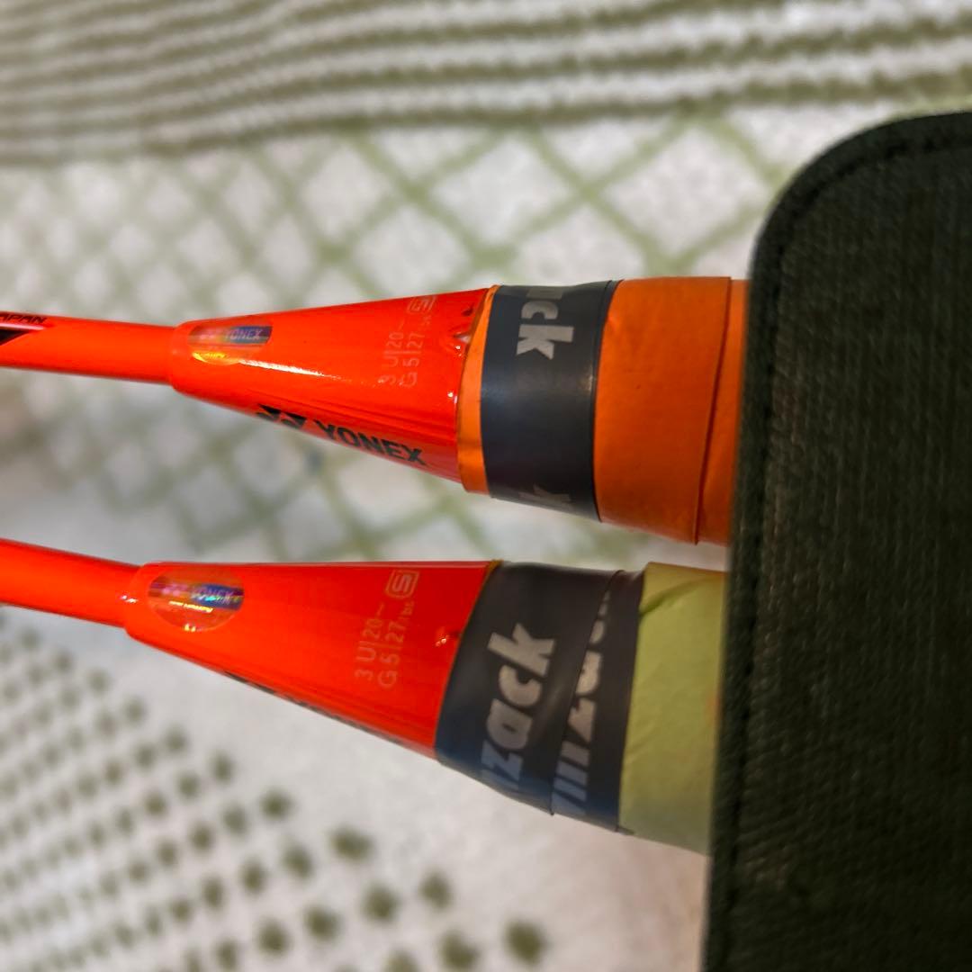 バドミントンラケット 2本セット 引退品