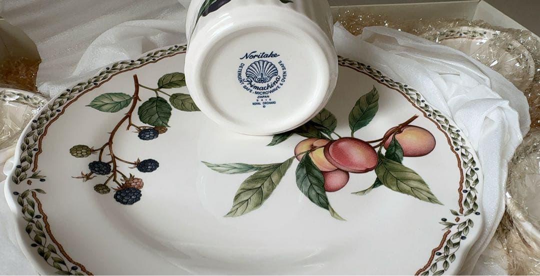 Noritake 食器セット 果物デザイン