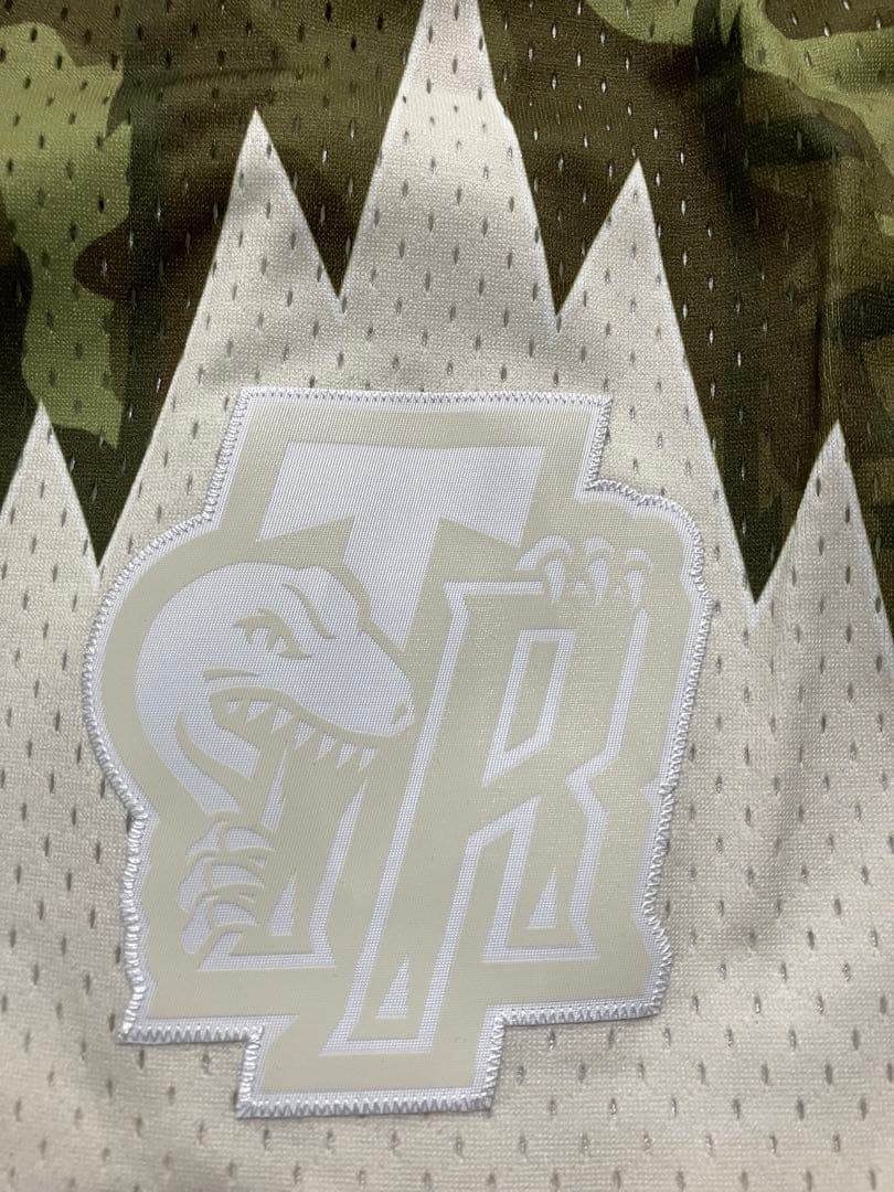新品　NBA ラプターズ　ミッチェル&ネス　ショーツ　バスパン　カモフラ　迷彩