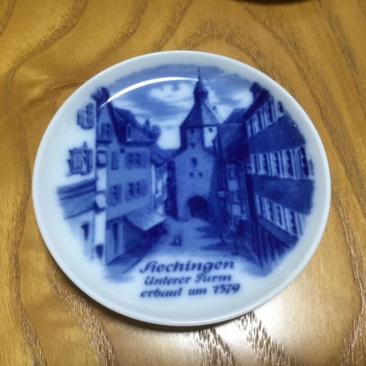 ドイツ Bavaria Kaiser 絵皿 5枚セット 新品 希少 ドイツ風景