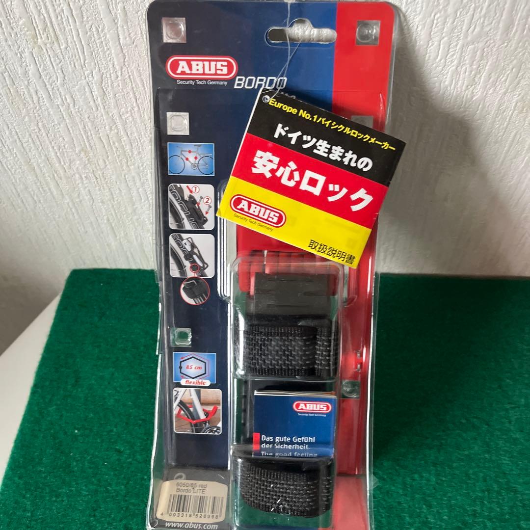 未使用　ABUS BORDO LITE 6050 RED