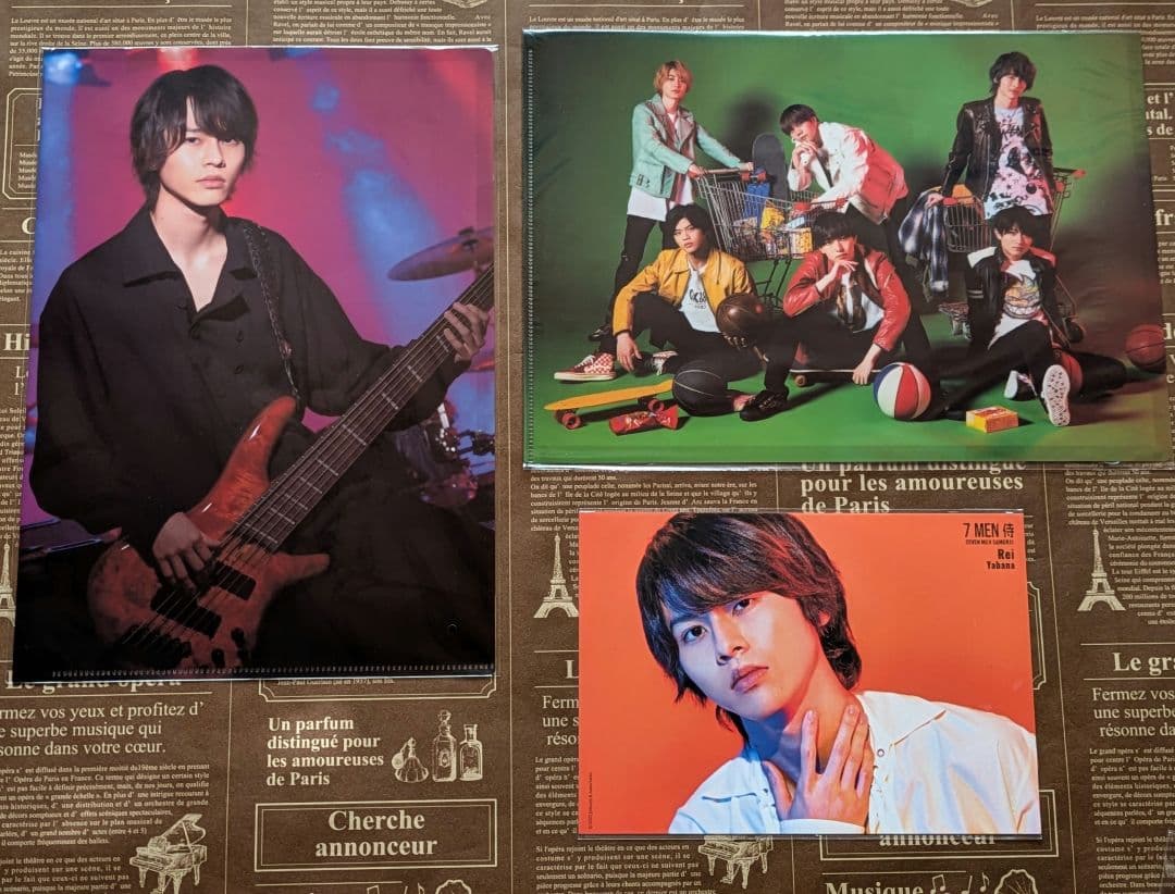 7 MEN 侍 B&ZAI【矢花黎セット】新品未開封 アクスタ うちわ ファイル