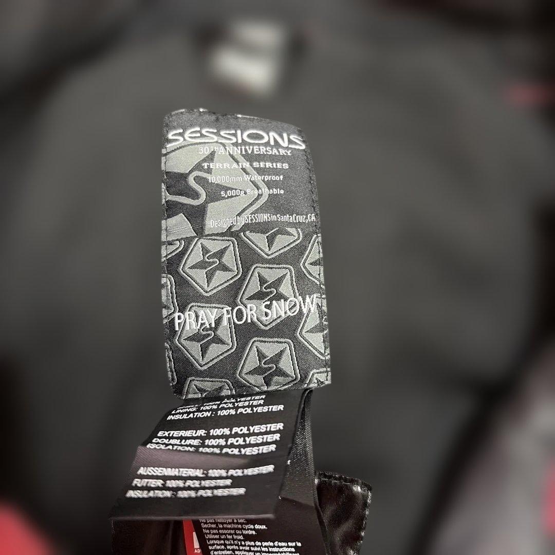 SESSIONS スノーボードウェアセット S