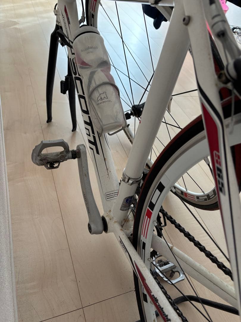 SCOTT クロスバイク 700C ホワイト　室内保管