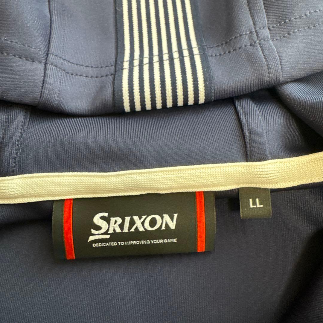 ☆新品　SRIXON メランジ 長袖ハーフジップスウエットフーディー ☆