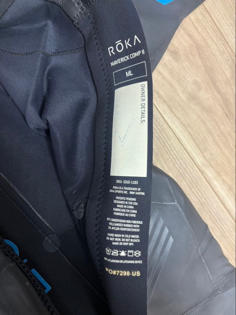 RŌKA MAVERICK COMP II フルスーツ ML