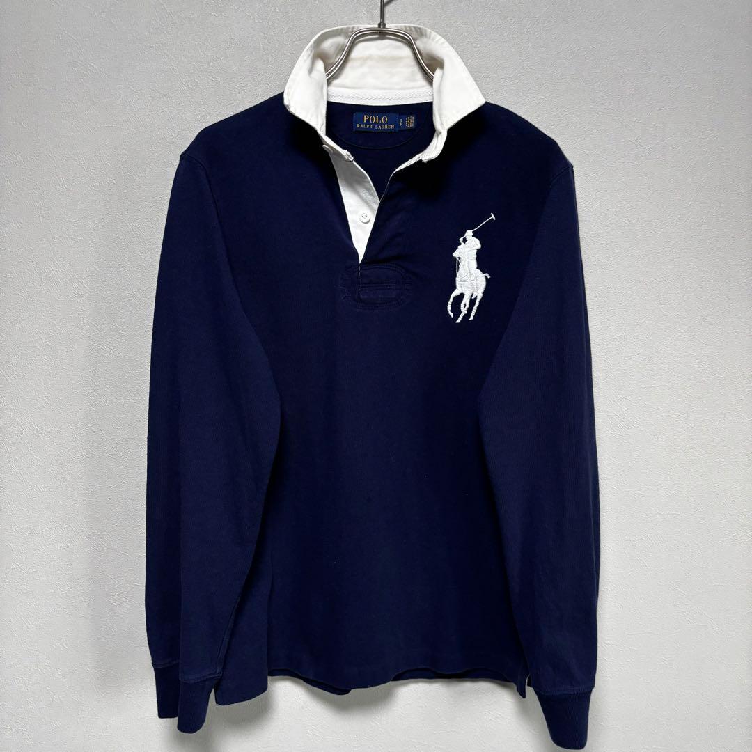POLO Ralph Lauren ラルフローレン ラガーシャツS長袖ポロシャツ