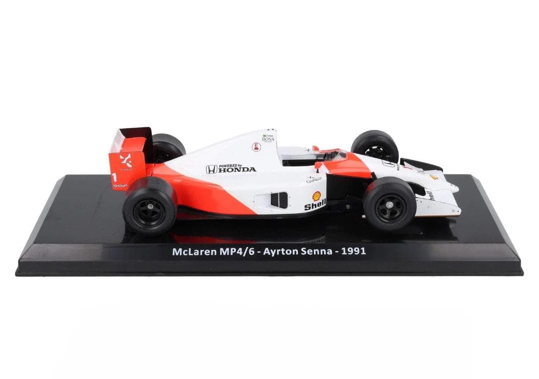 ちょろ1/24 マクラーレン ホンダ MP4/6 A.セナ チャンピオン