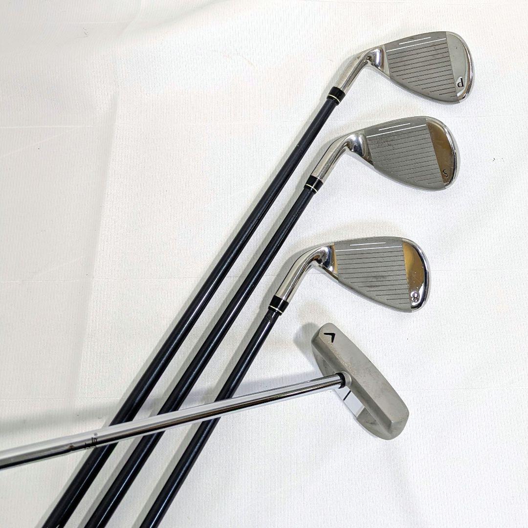 美品 Callaway SOLAIRE レディースセット グリップ新品 初心者