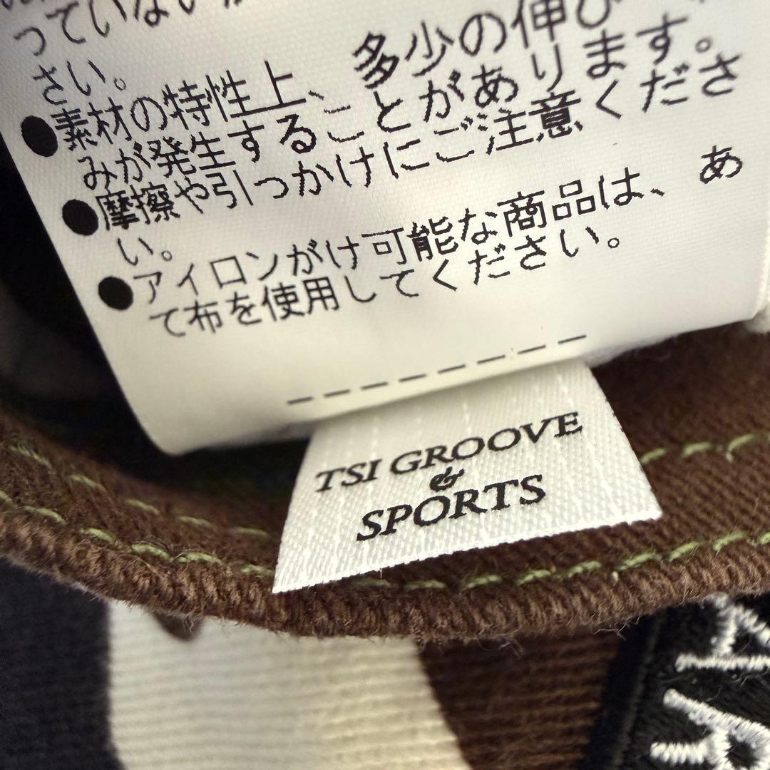 パーリーゲイツ　パンツ　迷彩　カモフラ　黒　緑　茶　M〜L相当　カモ柄　アーミー