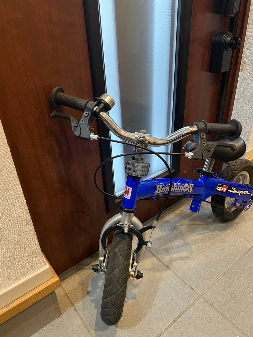 へんしんバイクS ブルー　バランスバイク　キックバイク