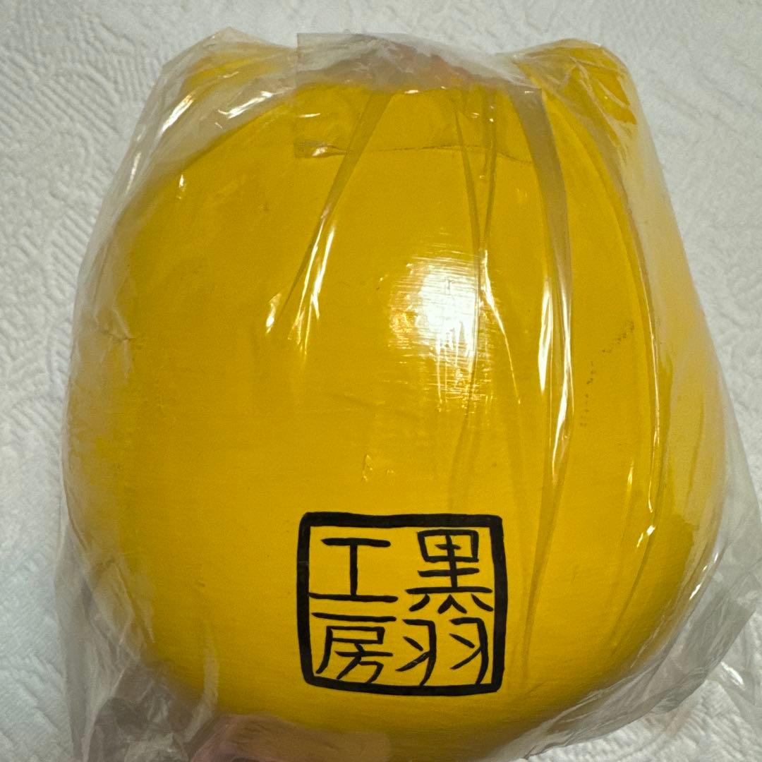 ハローキティ　黒羽工房　福貯金箱