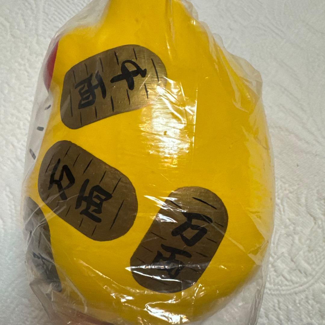 ハローキティ　黒羽工房　福貯金箱