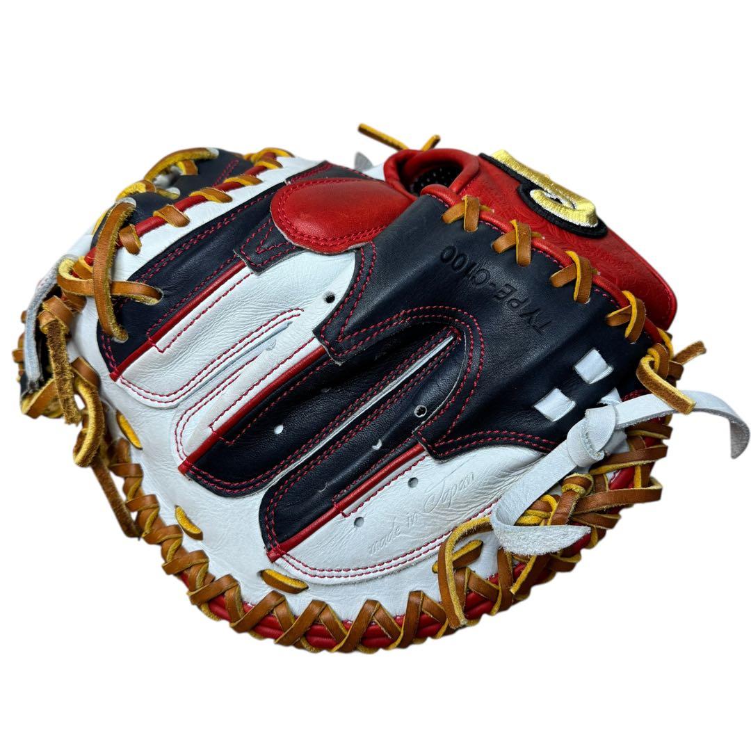 【極美品】名も無きミット　TYPE-C100 硬式　キャッチャーミット