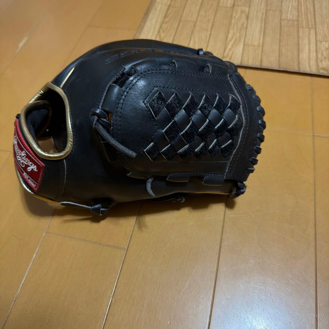 Rawlings 軟式投手用グローブ 黒