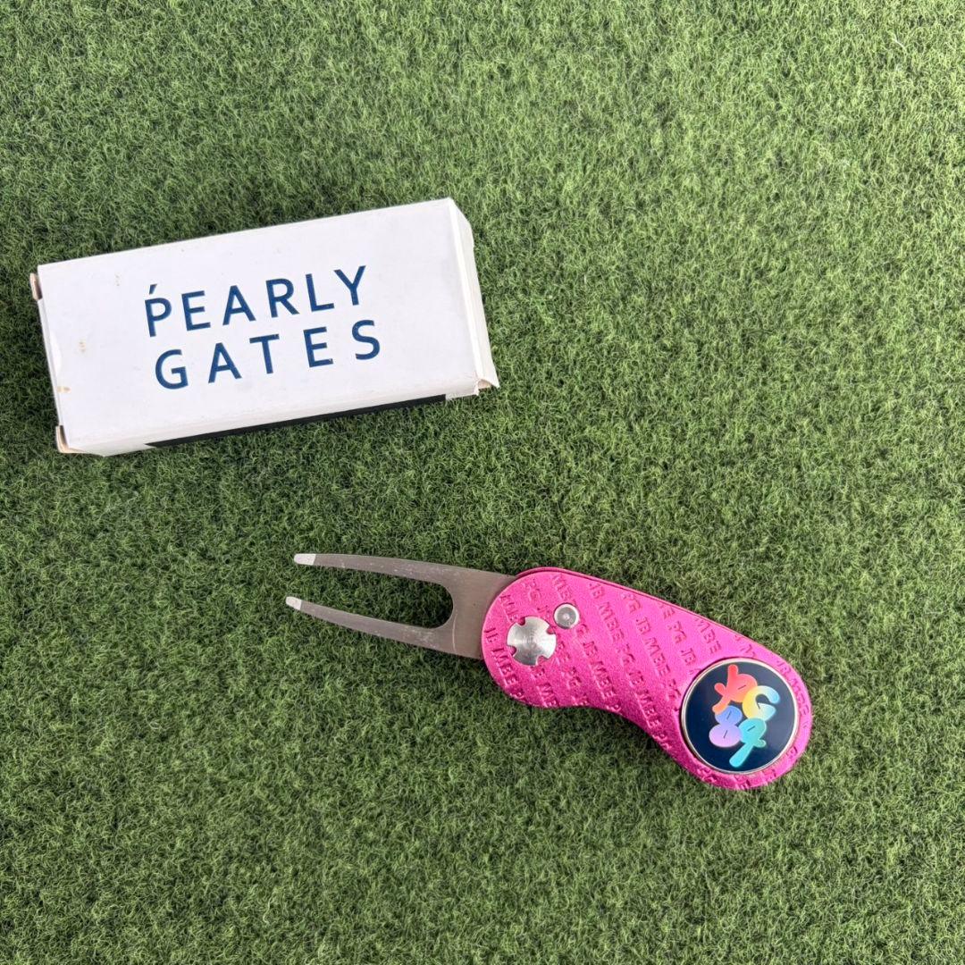 PEARLY GATES　シューズバック　ボールポーチ　ボトルカバー　3点セット