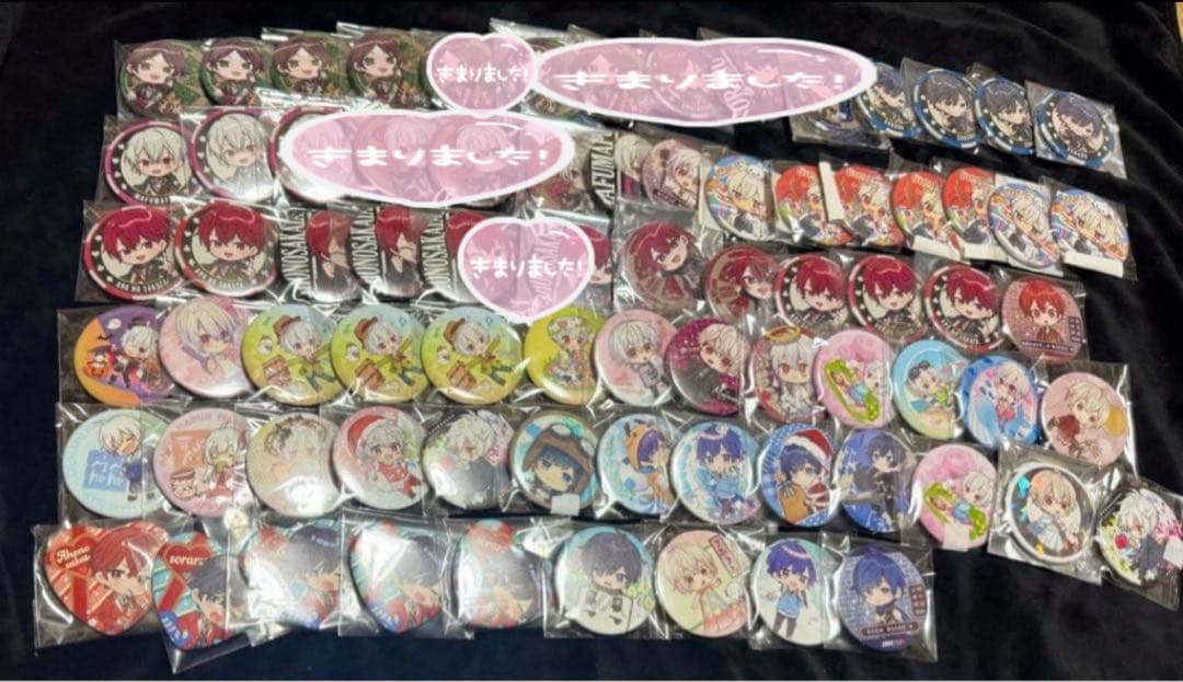 まふまふ そまうさ そらまふうらさか 缶バ 缶バッジ
