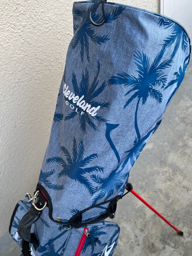 稀少品！２０１７年！クリーブランド オーシャンBLU　スタンドキャディーバッグ