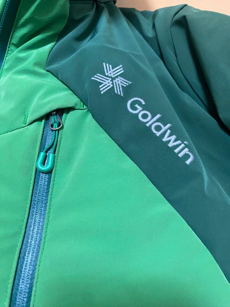 GOLDWIN スキーウェア　レディースＭ　グリーン