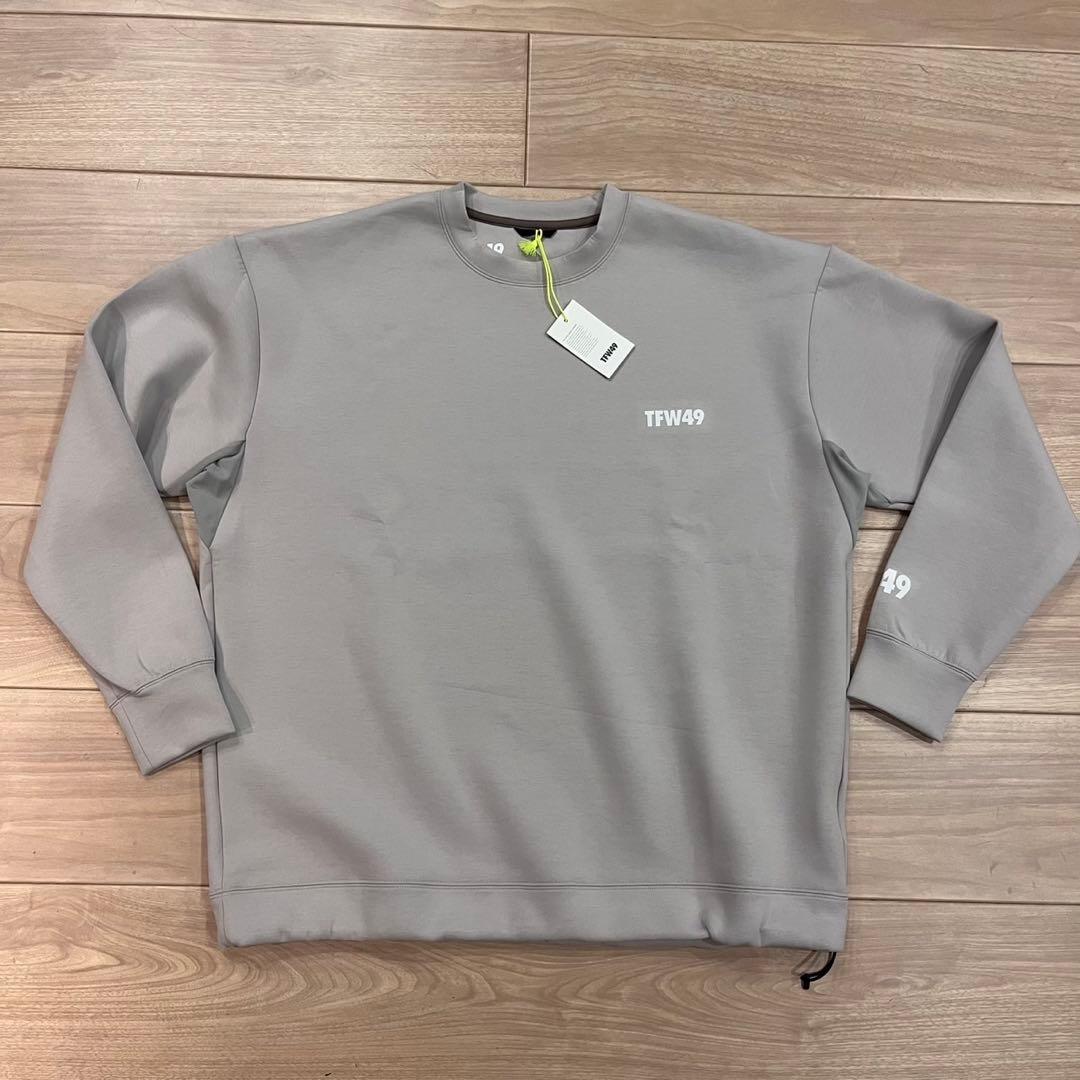 【新品未使用】TFW49 XL グレー スウェットシャツ