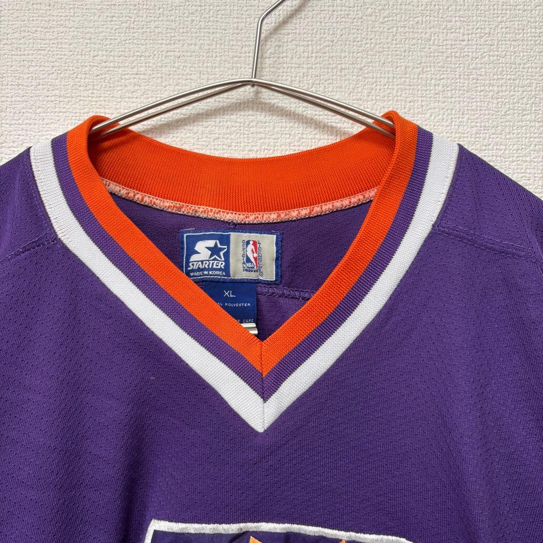 NBA フェニックス・サンズ スターター Starter プルオーバー 刺繍