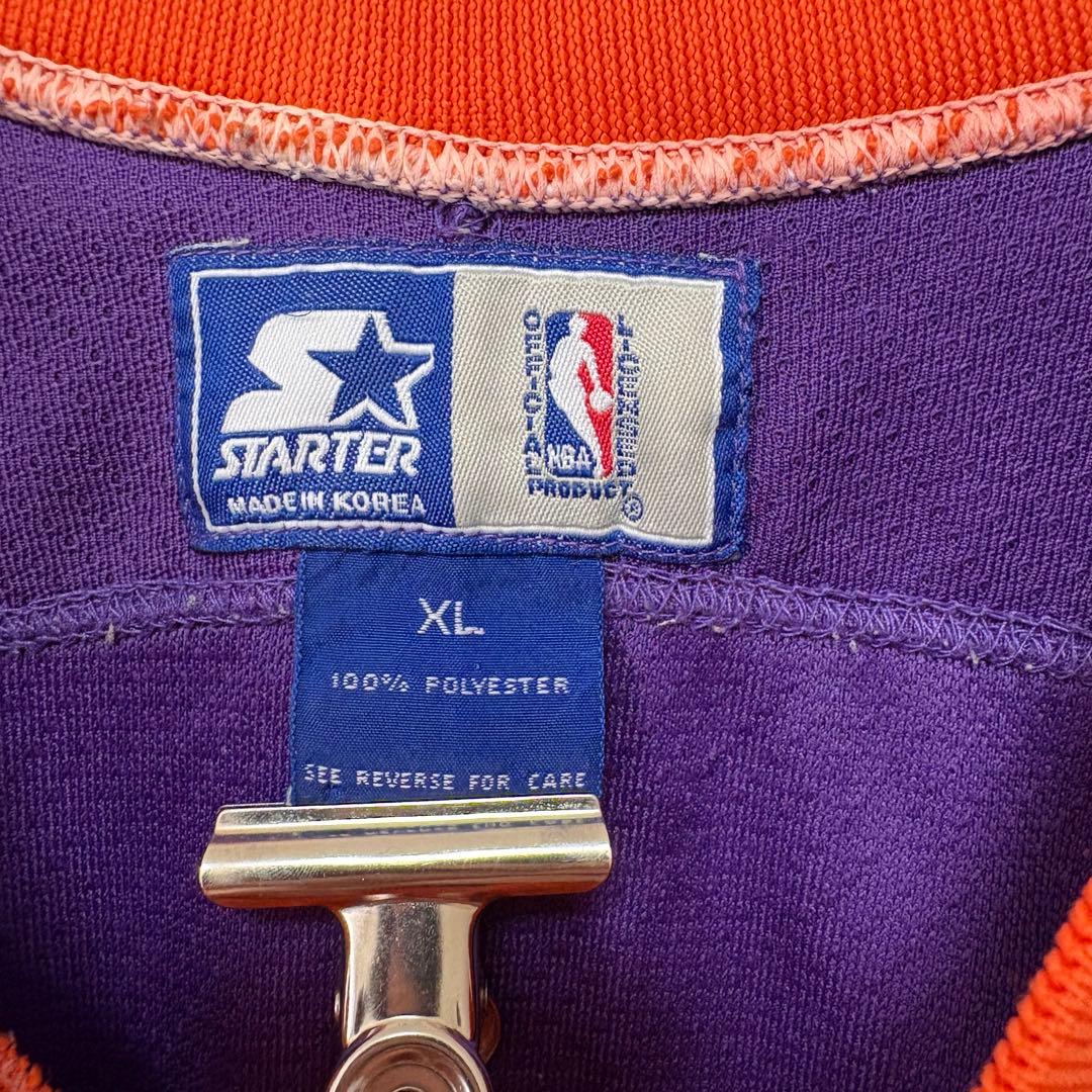 NBA フェニックス・サンズ スターター Starter プルオーバー 刺繍