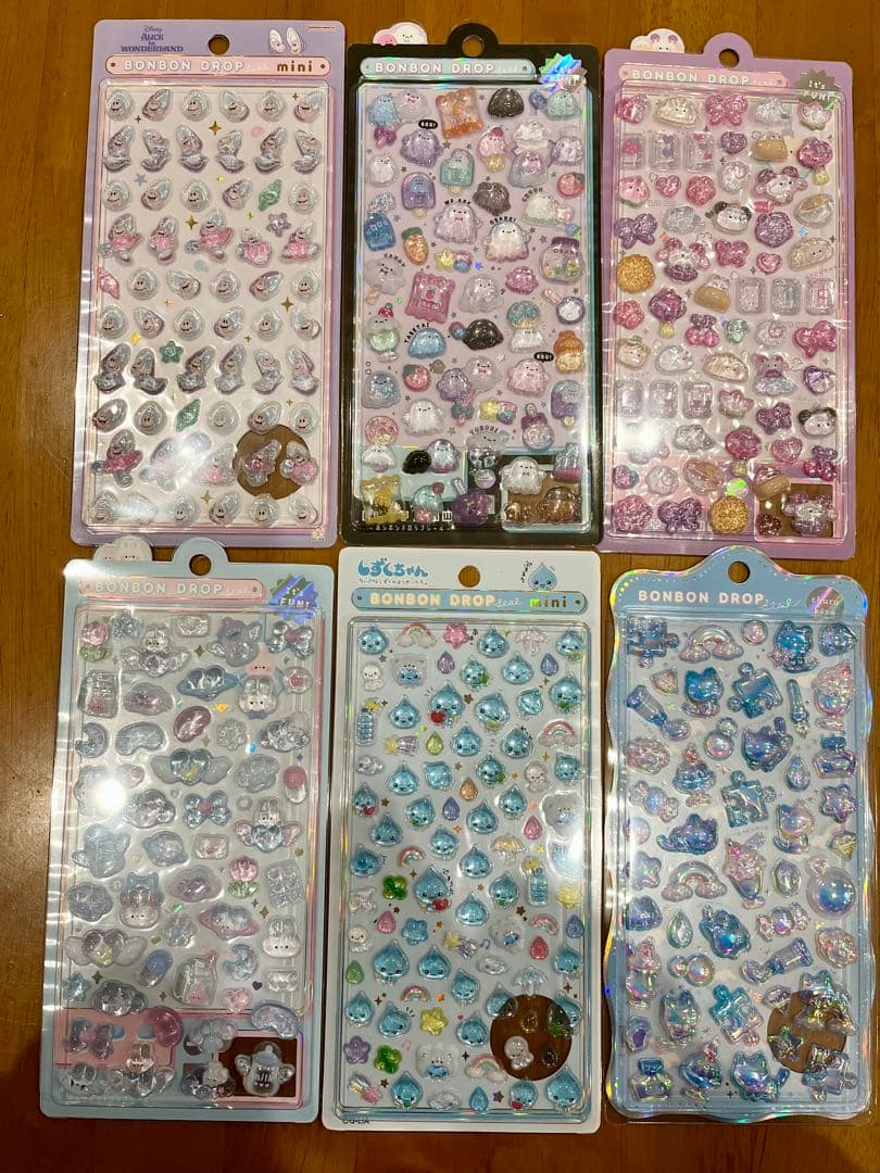 正規品　新品未開封　ボンボンドロップシール 6枚セット