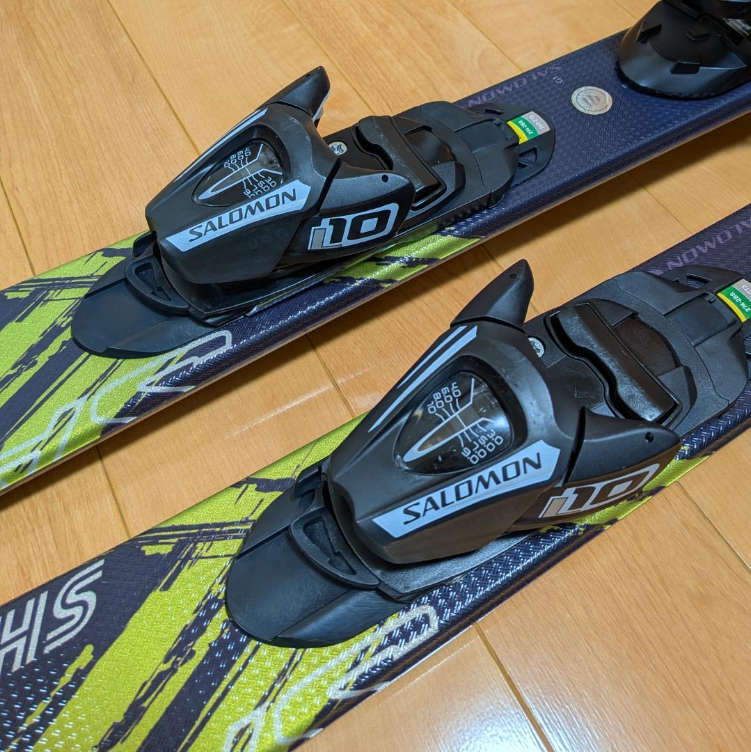 SALOMON サロモン SHORT KART（125cm）ミッドスキー