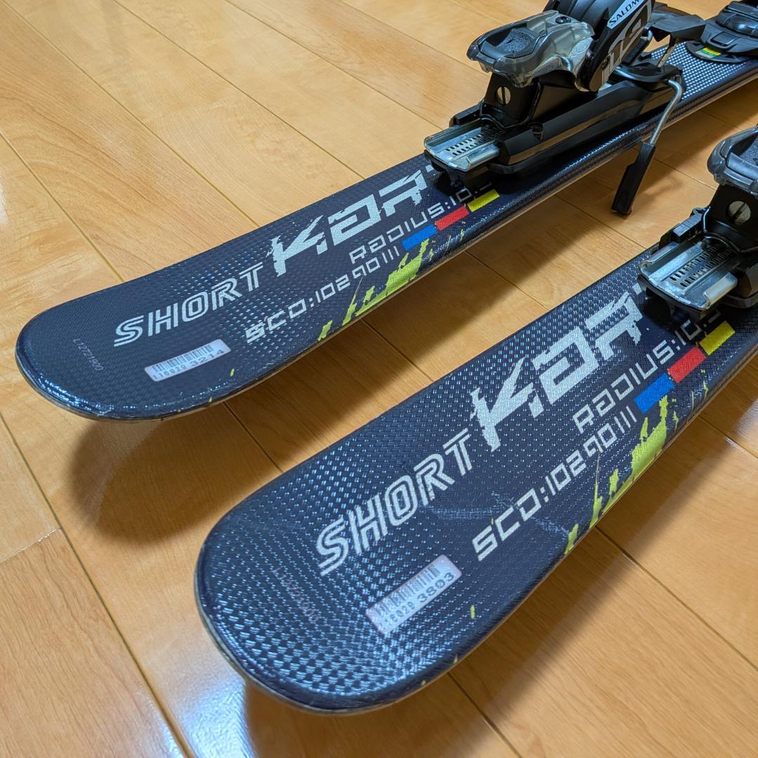 SALOMON サロモン SHORT KART（125cm）ミッドスキー