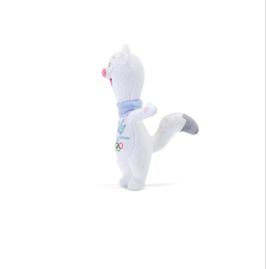 ミラノコルティナオリンピック 2026 ティナ ぬいぐるみ 13cm ③