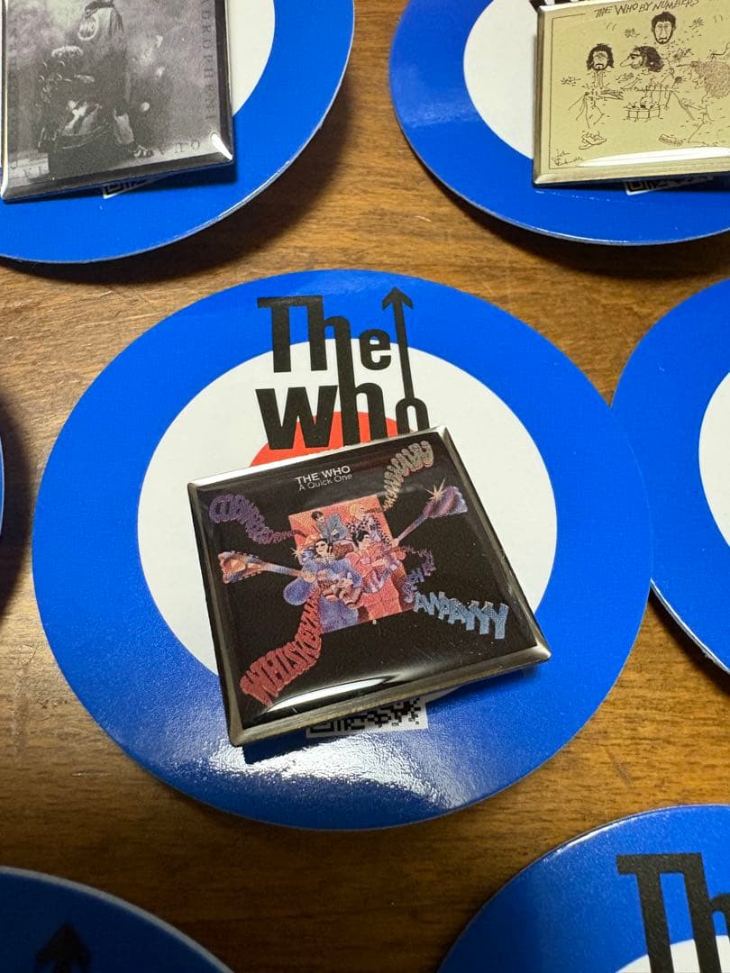 The Who ピンズセット 全10種　コンプ　ピンズ　ガチャ　新品同様