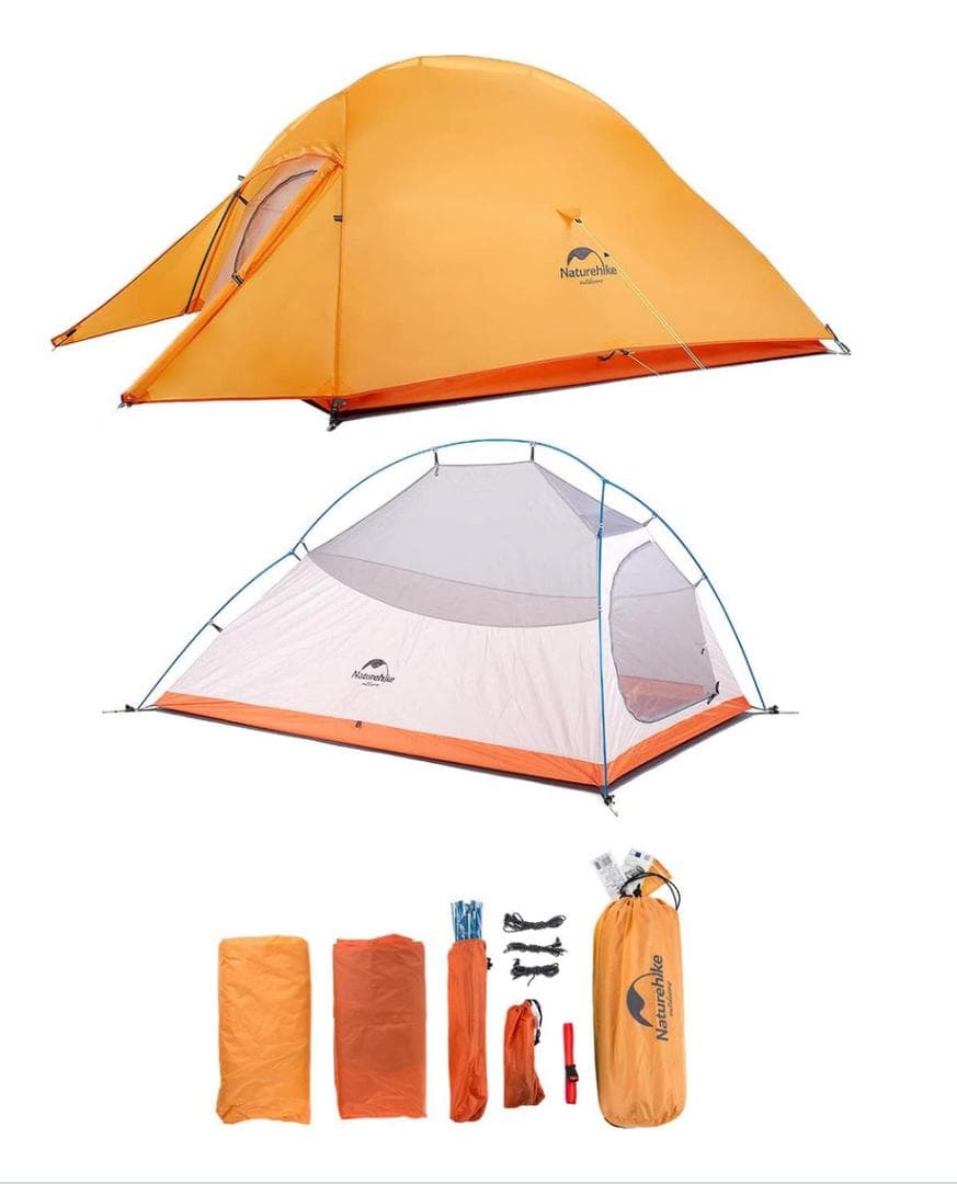 Naturehike Cloud UP 2 テント 2人用 オレンジ