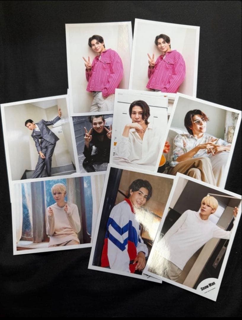 Man 集合写真 渡辺翔太 ラウール 公式写真