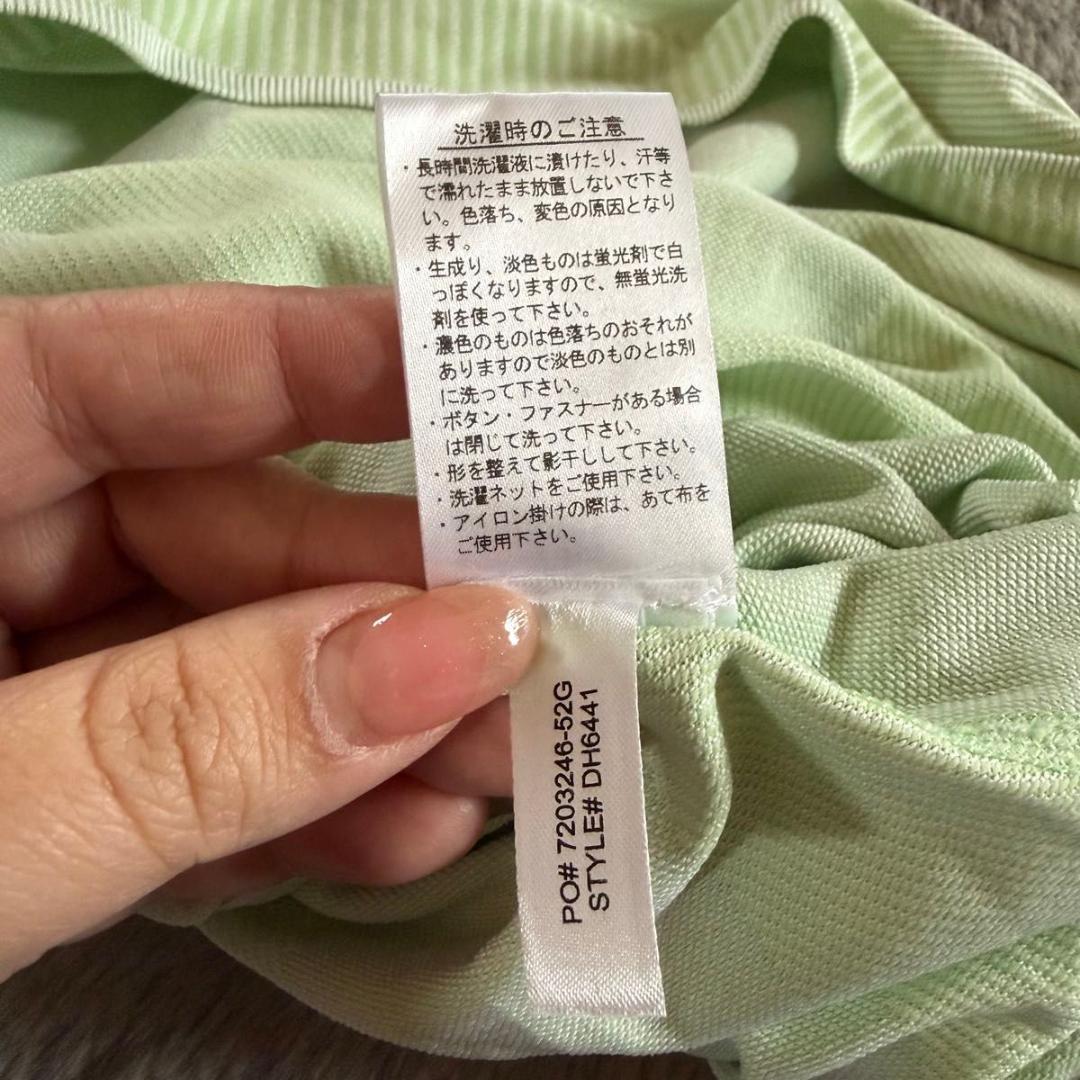 LACOSTE ラコステ　ビッグストライプラグランプルオーバーポロシャツ テニス