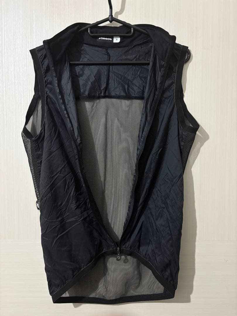 ASSOS MILLE GT WIND VEST C2 ブラックSサイズ