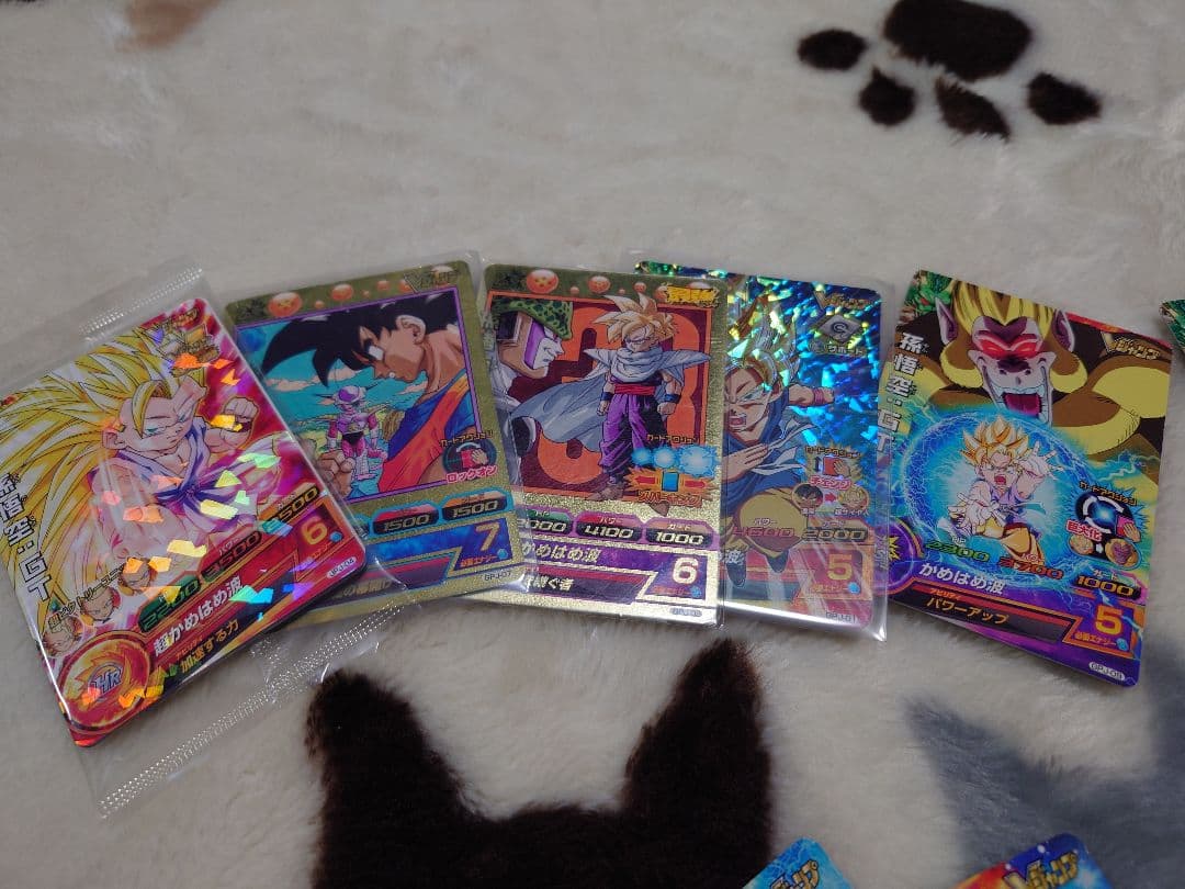 Vジャンプ付録のドラゴンボールアーケードのカード ホロもあり