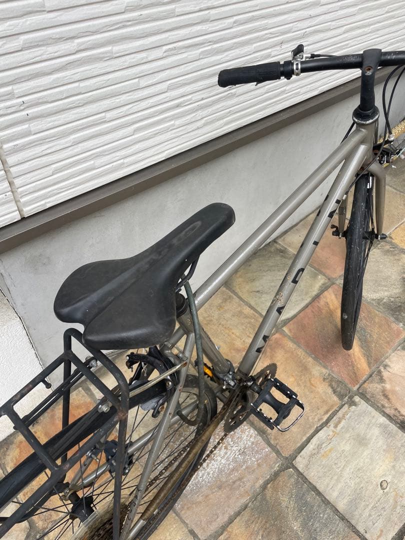 【即乗り可】MARIN クロスバイク グレー　自転車　直接引取り限定