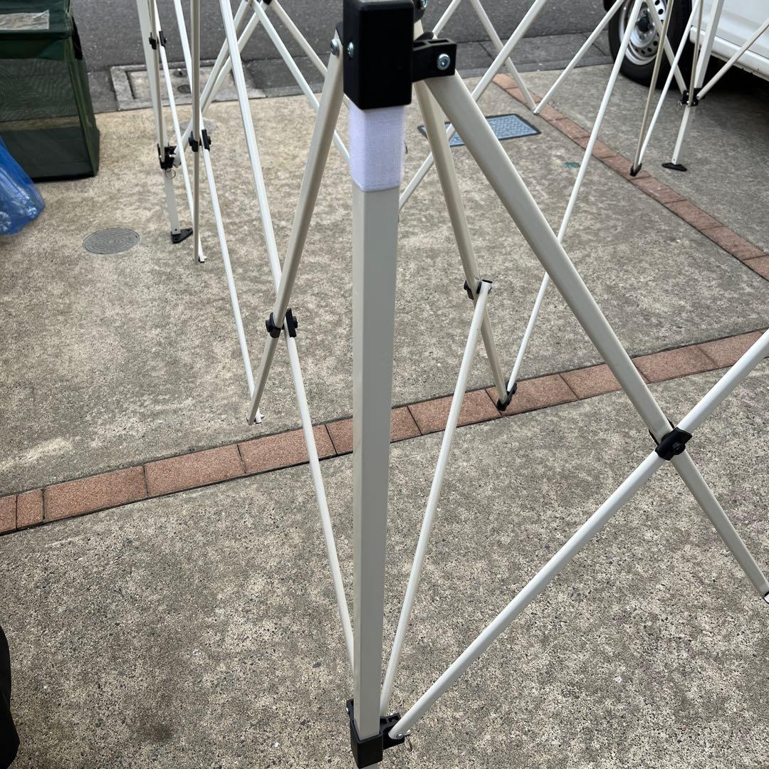 ENDLESS BASE タープテント 3m×3m ワンタッチ組立　3段階調節