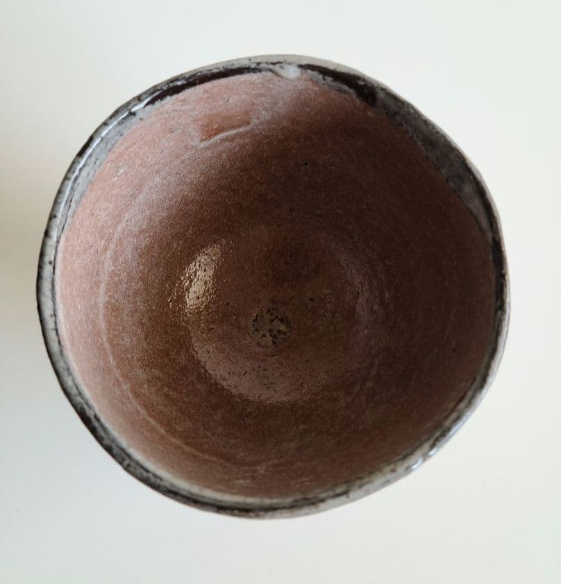 絵唐津竹林河鯨茶碗