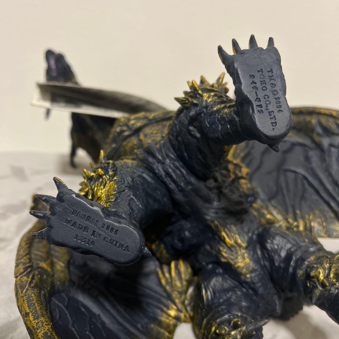 【タグ付き極美品】 カイザーギドラ ムービーモンスター シリーズ ゴジラ ソフビ
