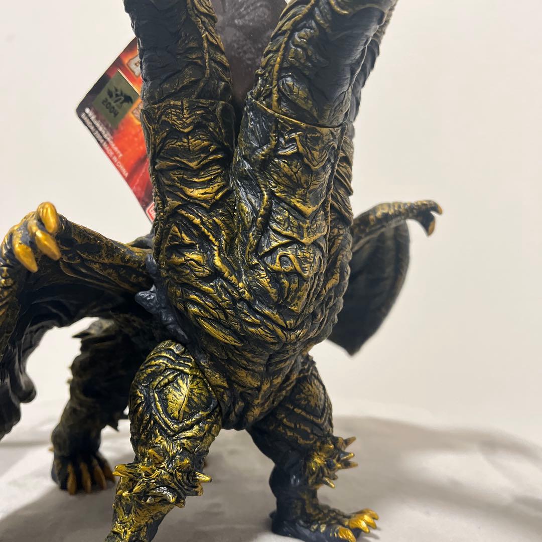 【タグ付き極美品】 カイザーギドラ ムービーモンスター シリーズ ゴジラ ソフビ