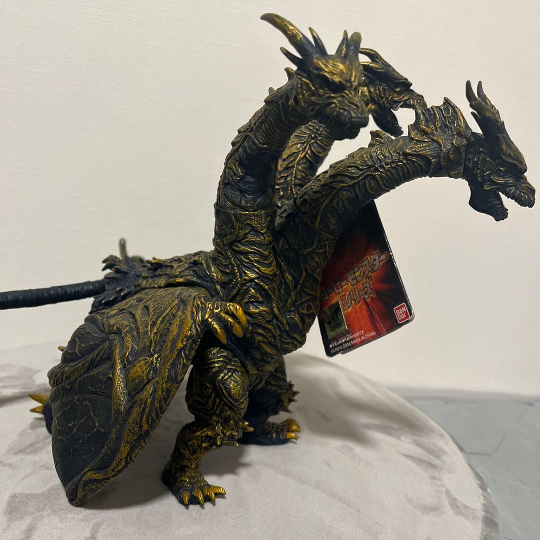 【タグ付き極美品】 カイザーギドラ ムービーモンスター シリーズ ゴジラ ソフビ