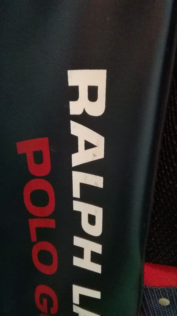 Ralph Lauren Polo Golf キャディバッグ ネイビー/レッド