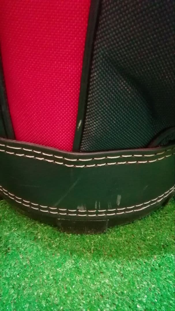 Ralph Lauren Polo Golf キャディバッグ ネイビー/レッド