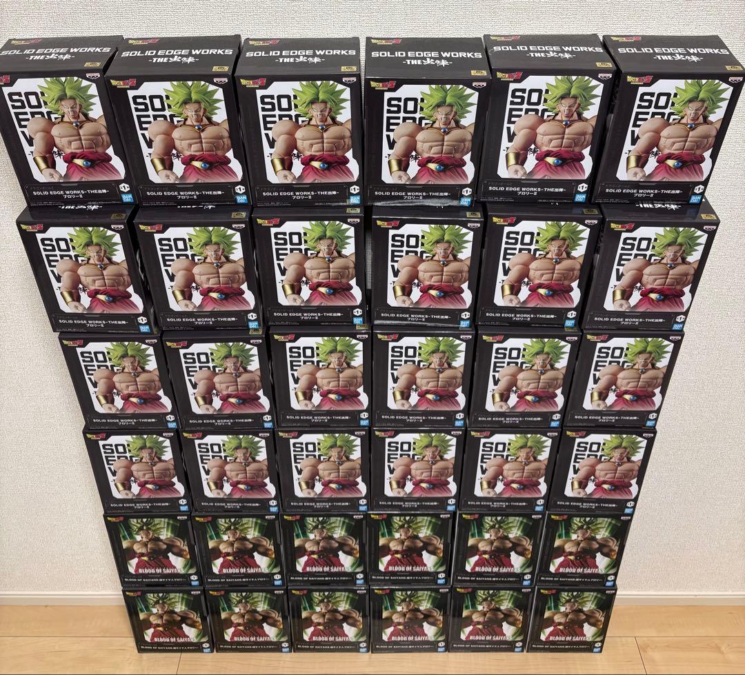 ドラゴンボール　ブロリー　プライズフィギュア　36体セット　まとめ売り