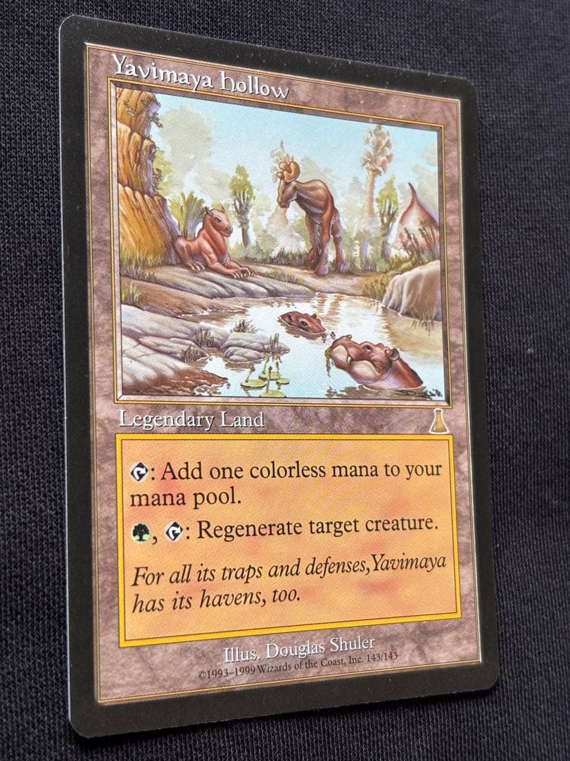 MTG ヤヴィマヤのうろ穴 Yavimaya, Cradle of Growth