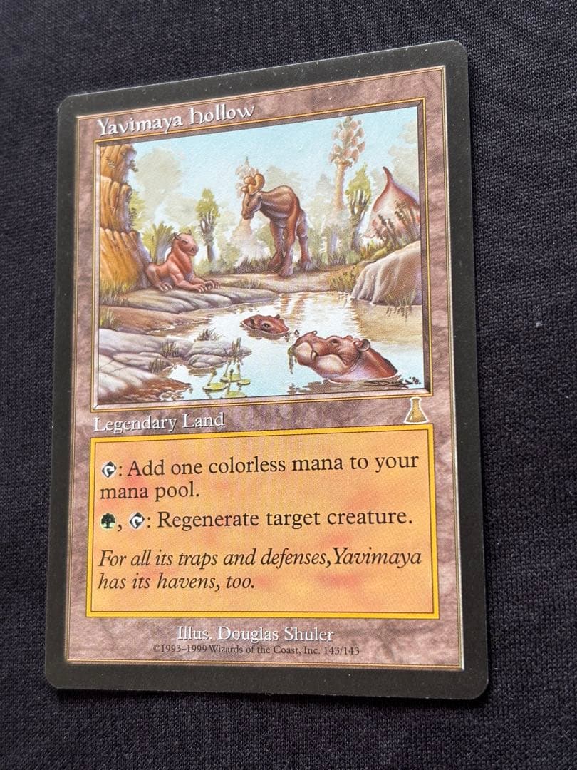 MTG ヤヴィマヤのうろ穴 Yavimaya, Cradle of Growth