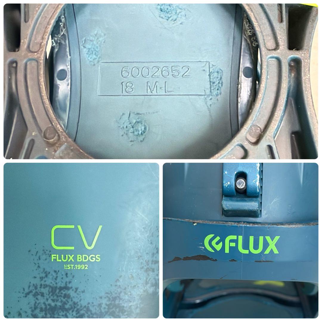 良品 FLUX CV フラックス スノーボード ビンディング バイン M/L